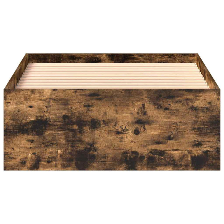 sengeramme 90x200 cm røget egetræsfarve
