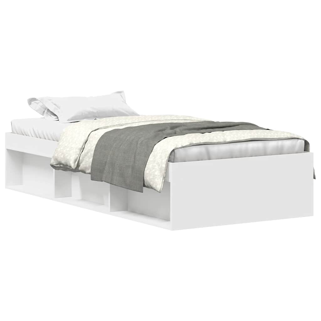sengeramme 100x200 cm hvid