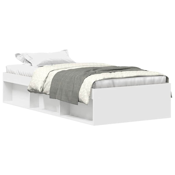 sengeramme 100x200 cm hvid
