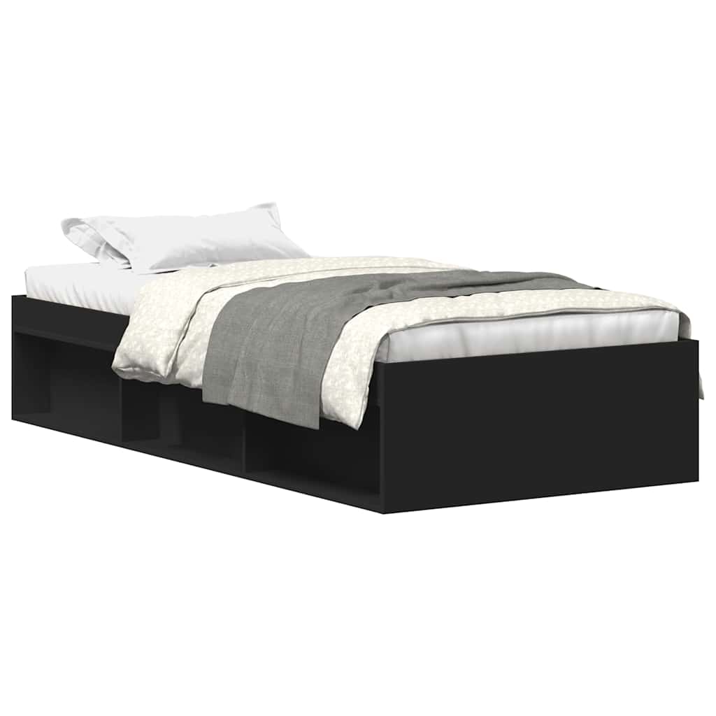 sengeramme 100x200 cm sort