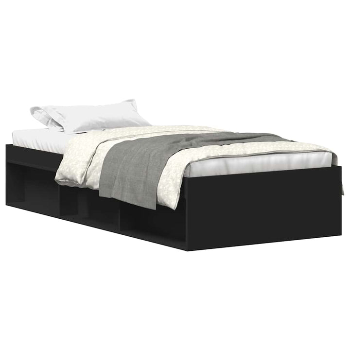 sengeramme 100x200 cm sort