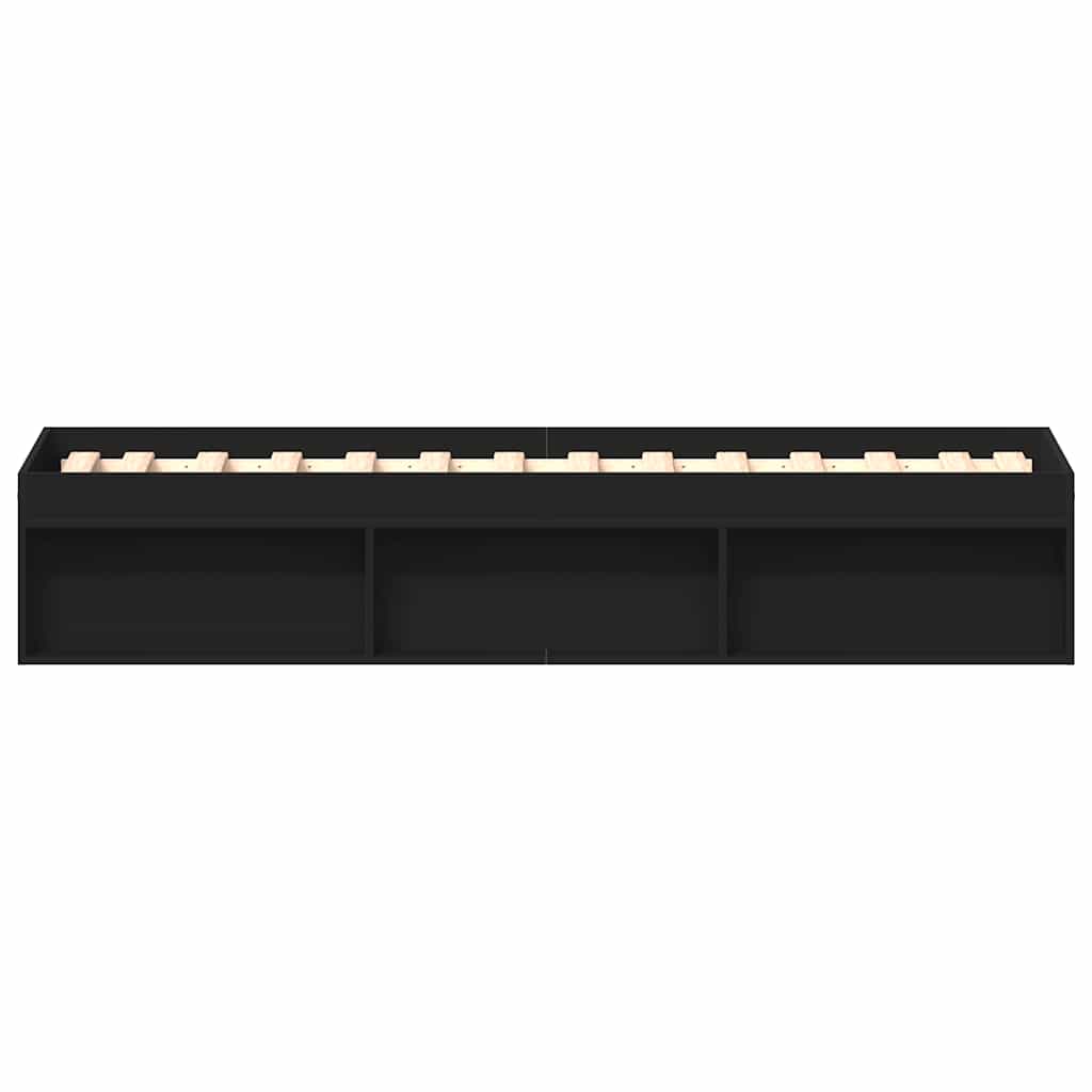 sengeramme 100x200 cm sort