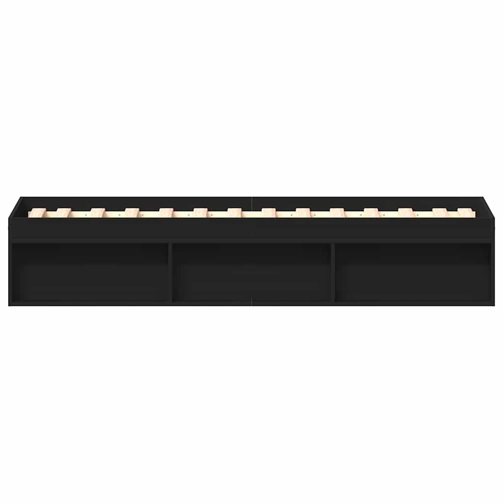 sengeramme 100x200 cm sort