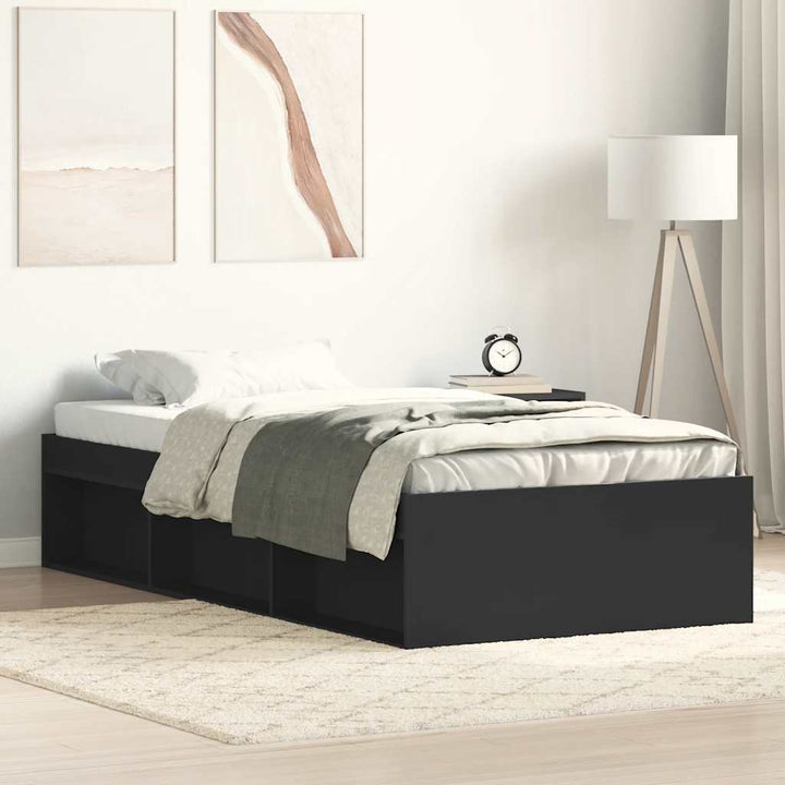 sengeramme 100x200 cm sort