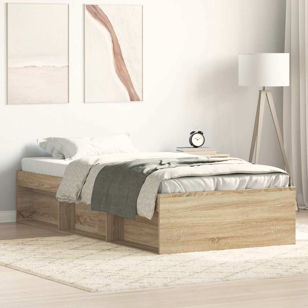 sengeramme 100x200 cm sonoma-eg