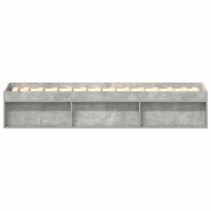 sengeramme 100x200 cm betongrå