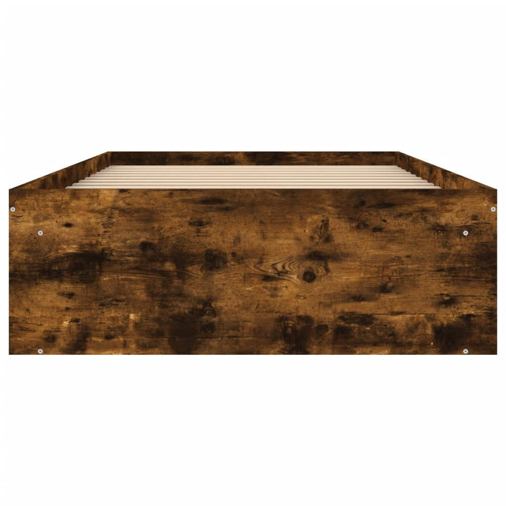 sengeramme 100x200 cm røget egetræsfarve