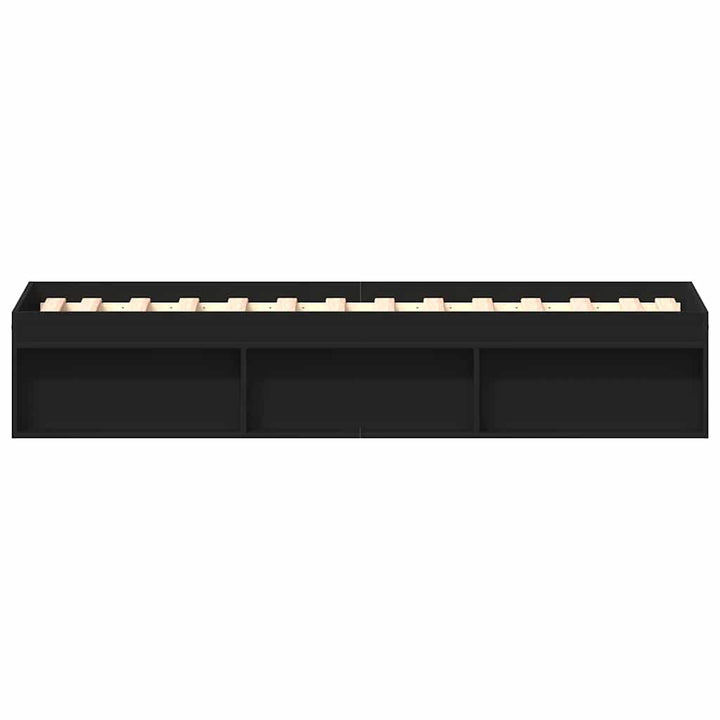 sengeramme 90x190 cm sort