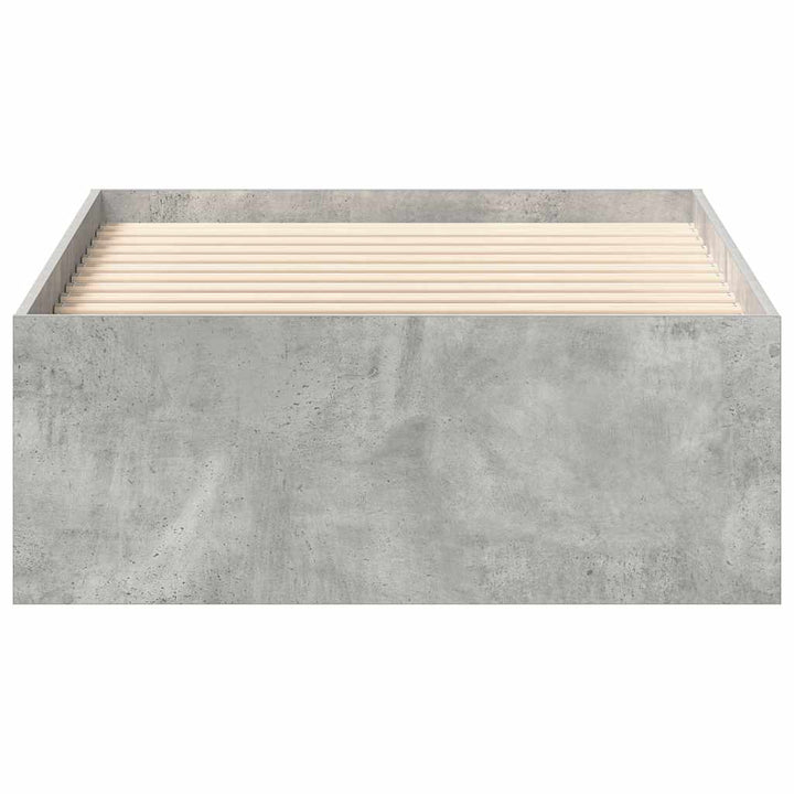 sengeramme 90x190 cm betongrå