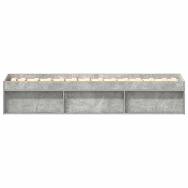 sengeramme 90x190 cm betongrå