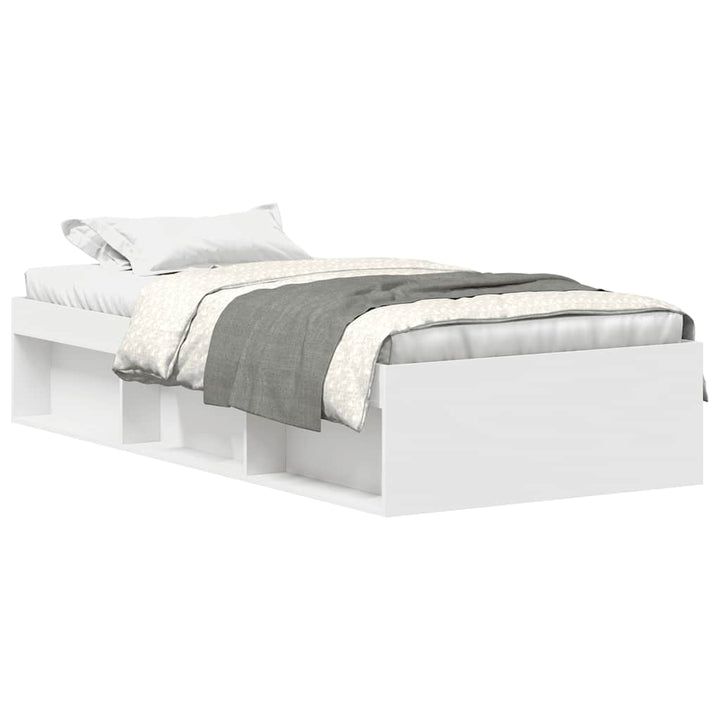 sengeramme 75x190 cm hvid