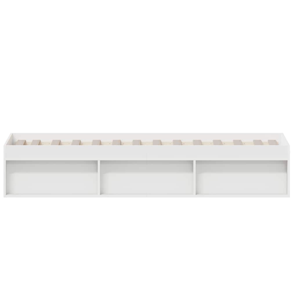 sengeramme 75x190 cm hvid