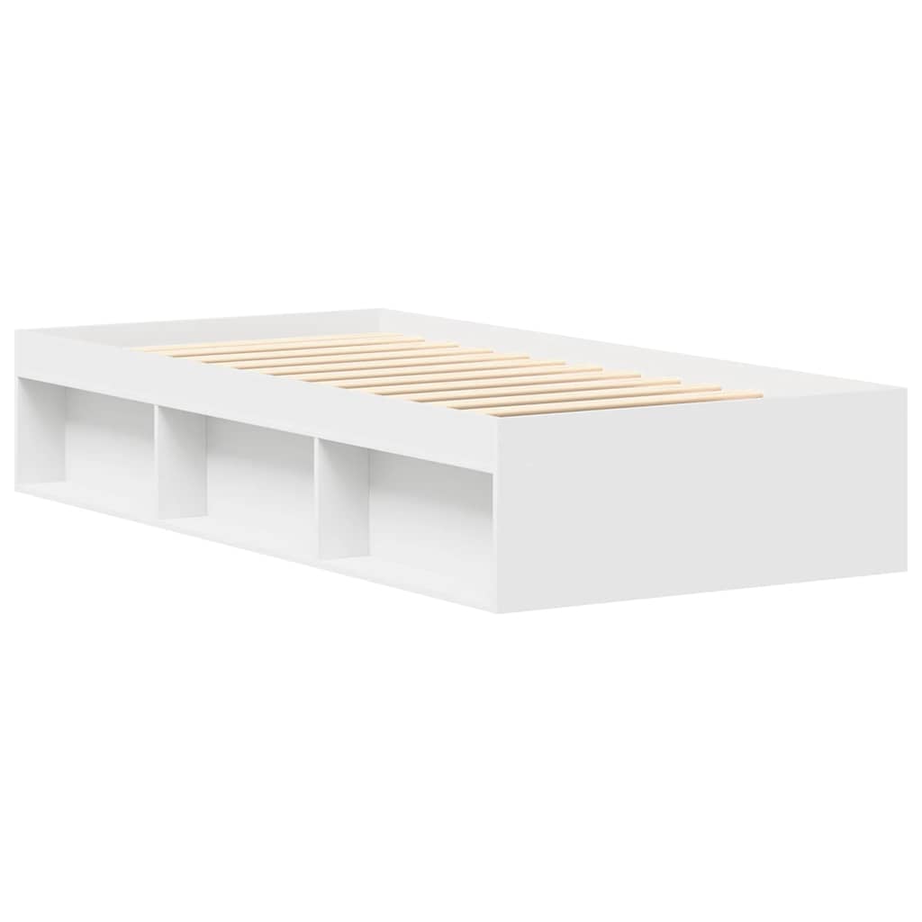 sengeramme 75x190 cm hvid