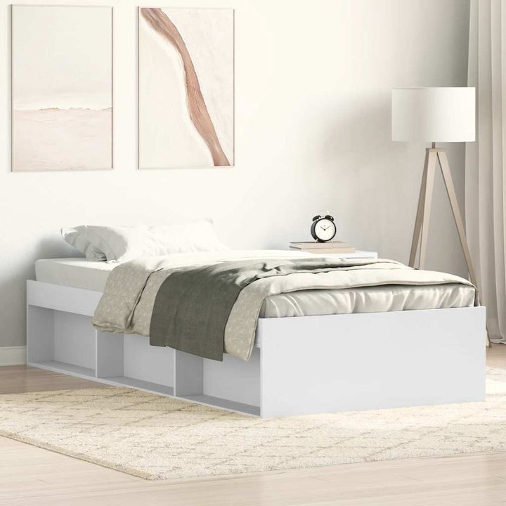 sengeramme 75x190 cm hvid