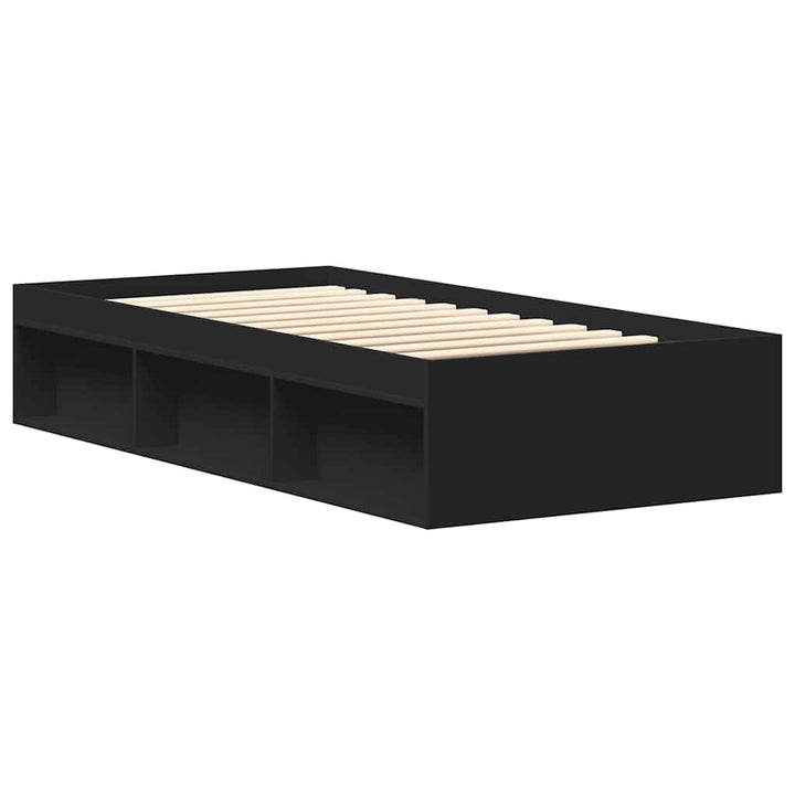 sengeramme 75x190 cm sort