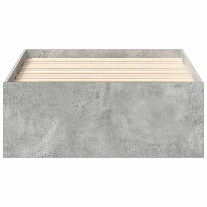 sengeramme 75x190 cm betongrå