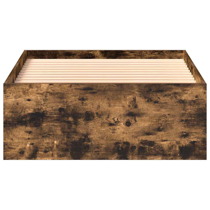 sengeramme 75x190 cm røget egetræsfarve