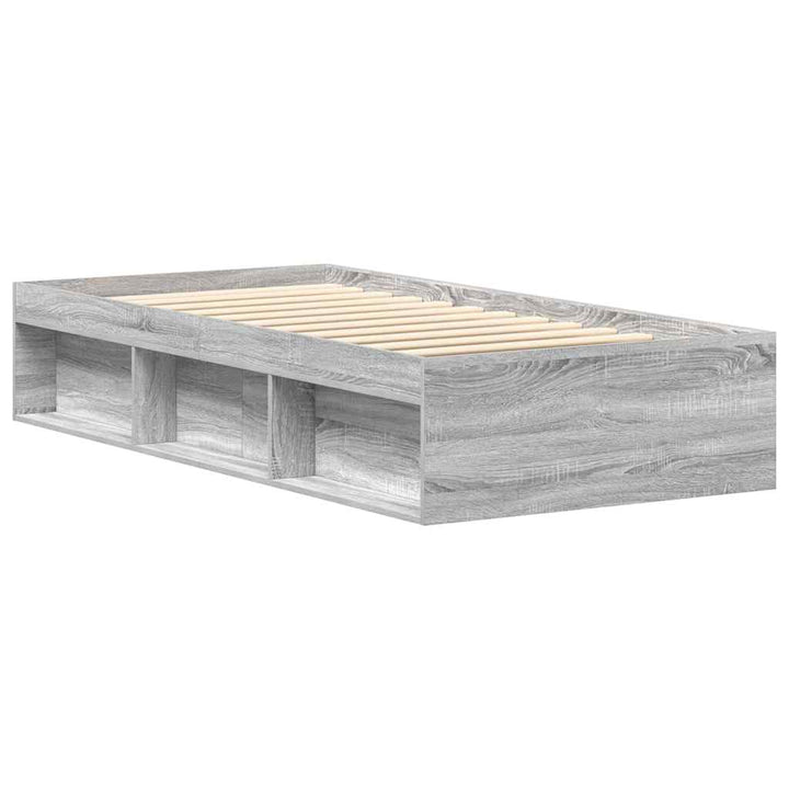 sengeramme 75x190 cm grå sonoma-eg