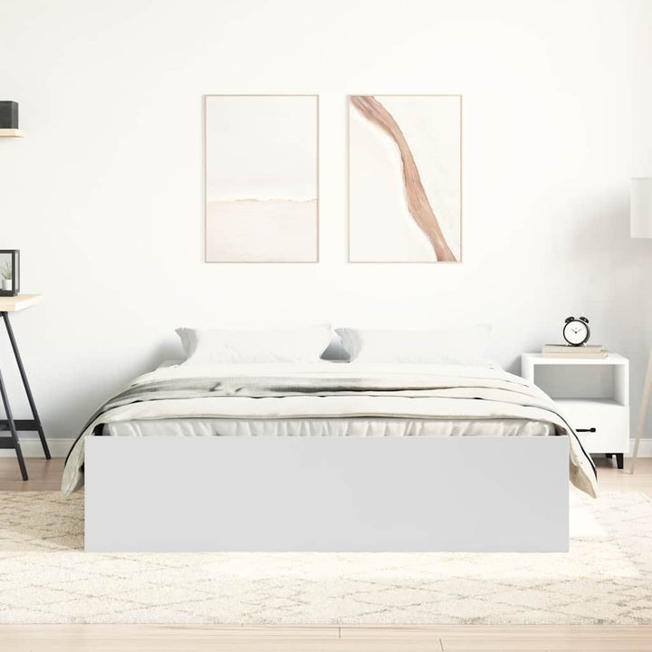 sengeramme 120x200 cm hvid