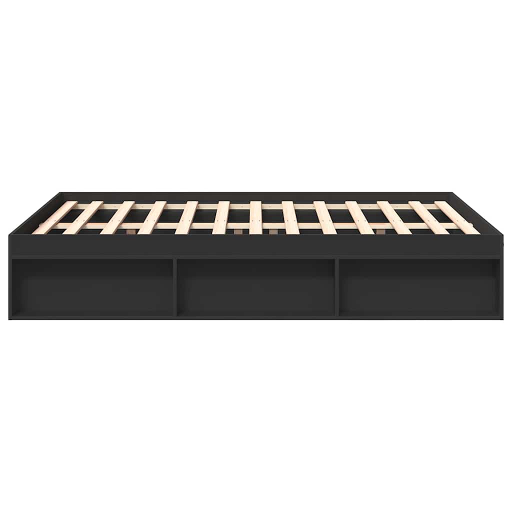 sengeramme 120x200 cm sort