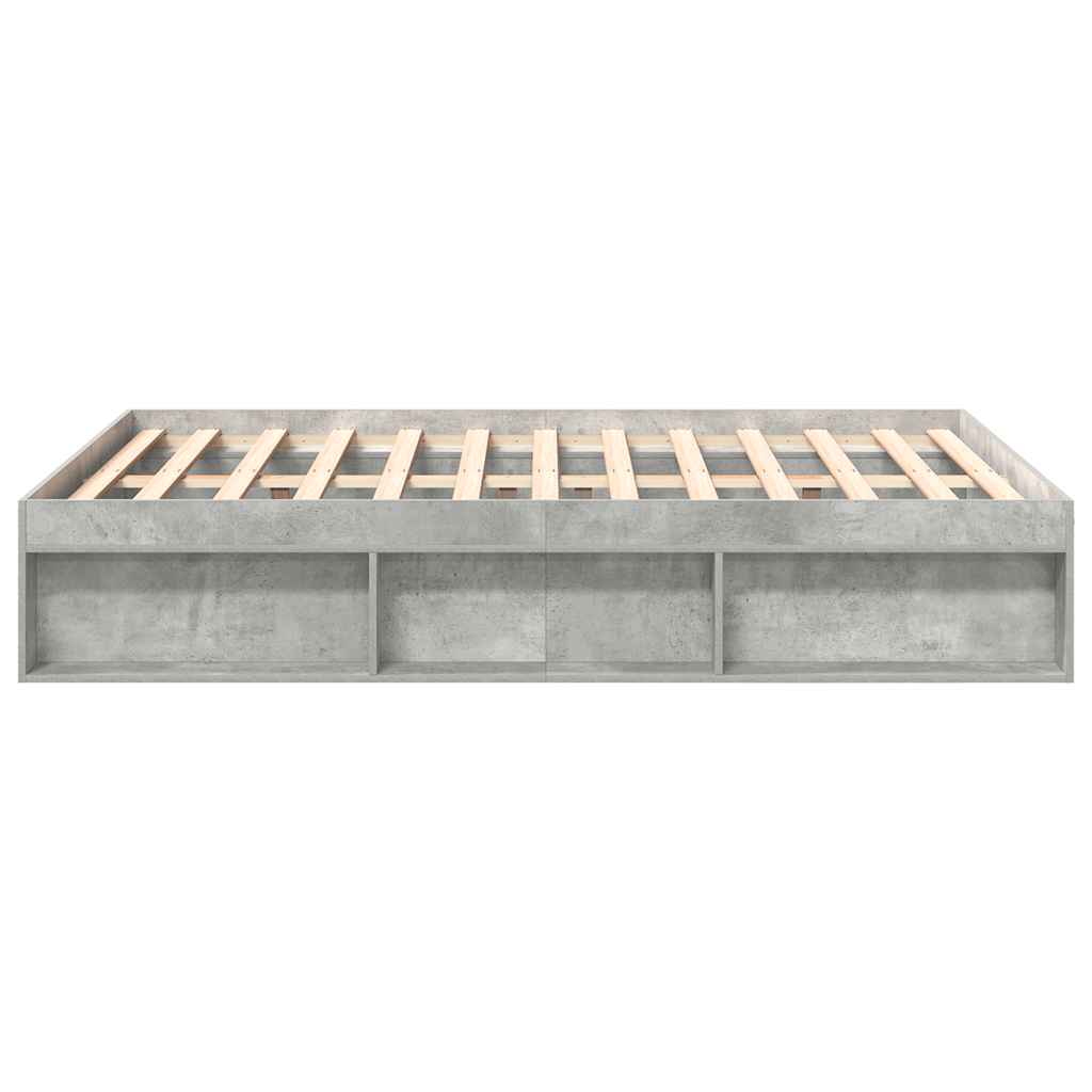 sengeramme 120x200 cm betongrå