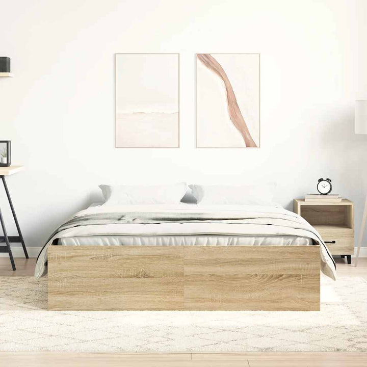 sengeramme 150x200 cm sonoma-eg