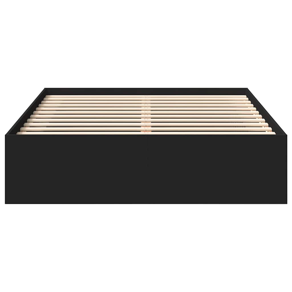 sengeramme 160x200 cm sort