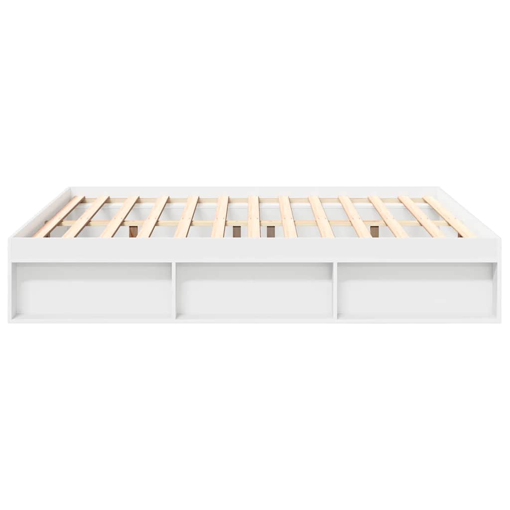 sengeramme 180x200 cm hvid