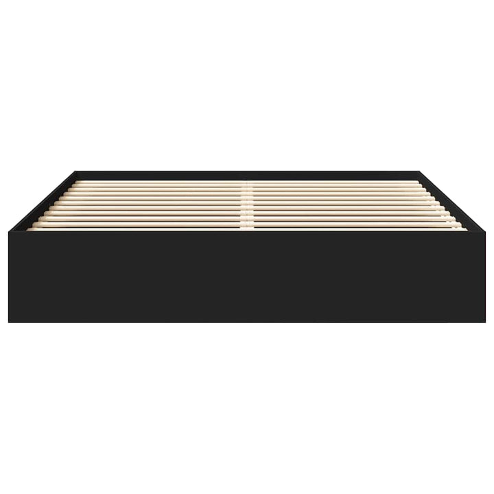 sengeramme 180x200 cm sort