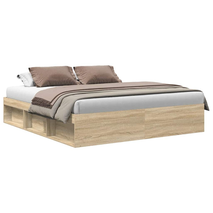 sengeramme 180x200 cm sonoma-eg