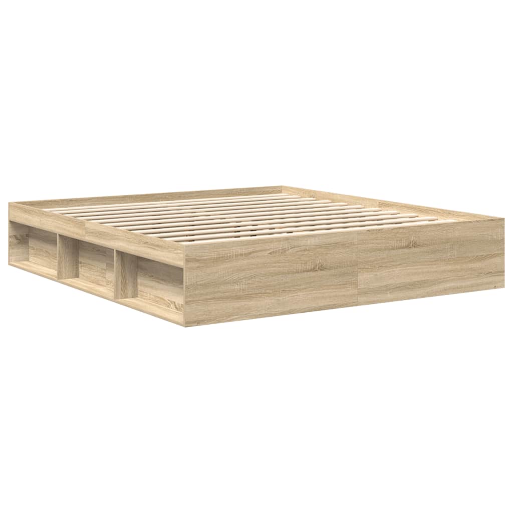 sengeramme 180x200 cm sonoma-eg
