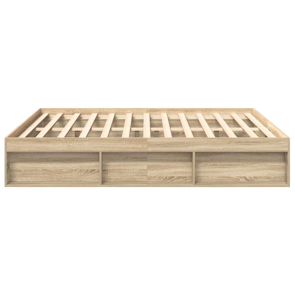 sengeramme 180x200 cm sonoma-eg