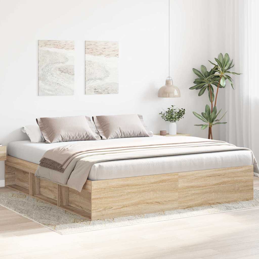sengeramme 180x200 cm sonoma-eg