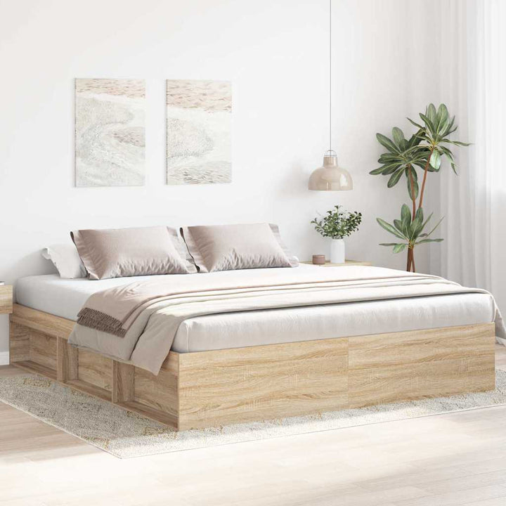 sengeramme 180x200 cm sonoma-eg