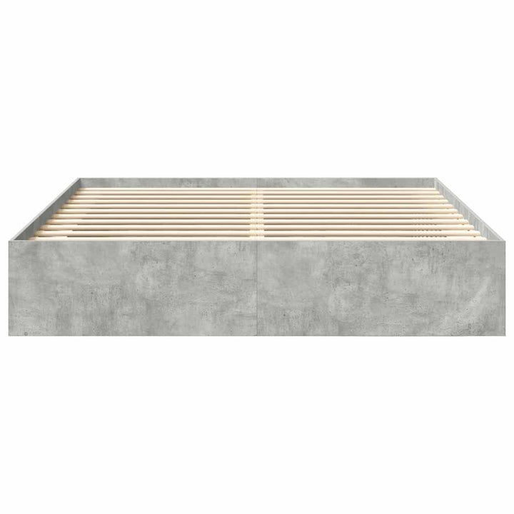 sengeramme 180x200 cm betongrå