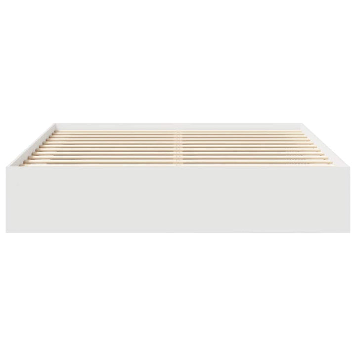 sengeramme 200x200 cm hvid