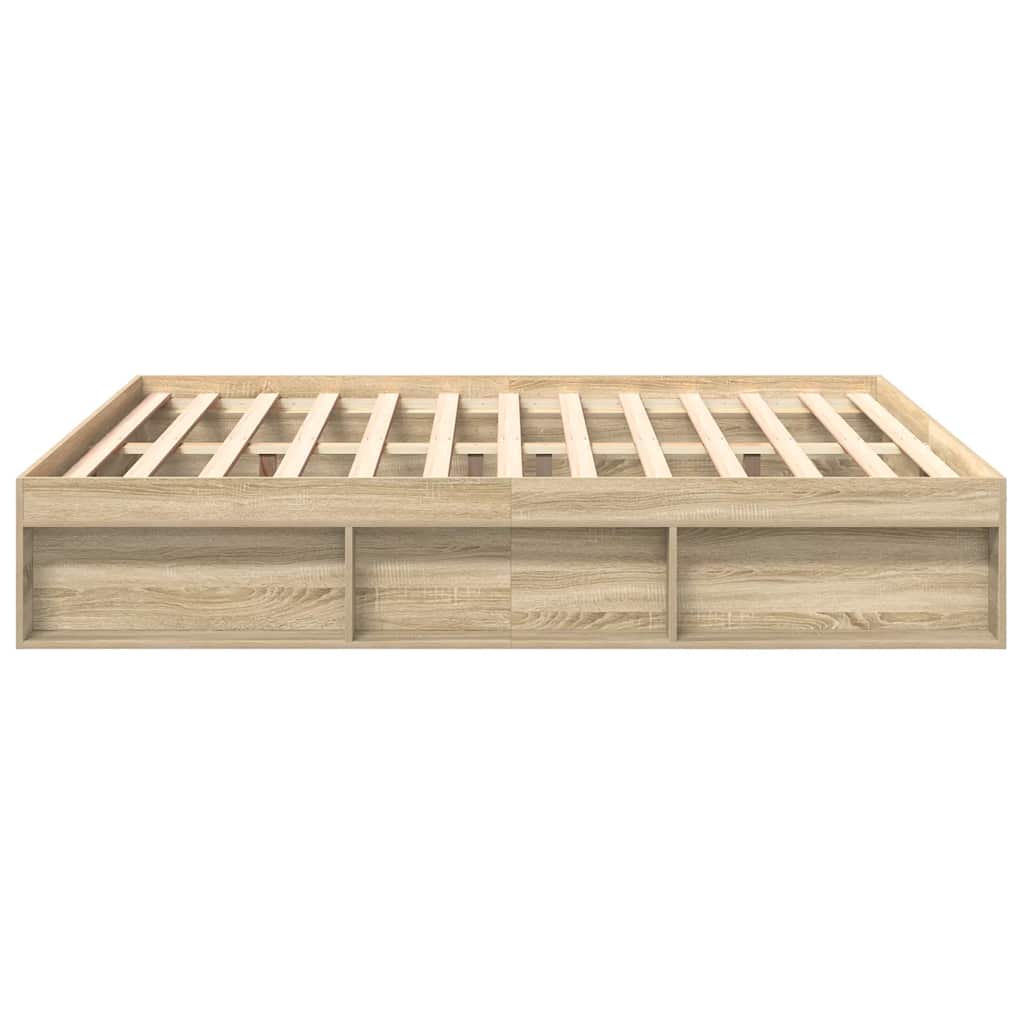 sengeramme 200x200 cm sonoma-eg