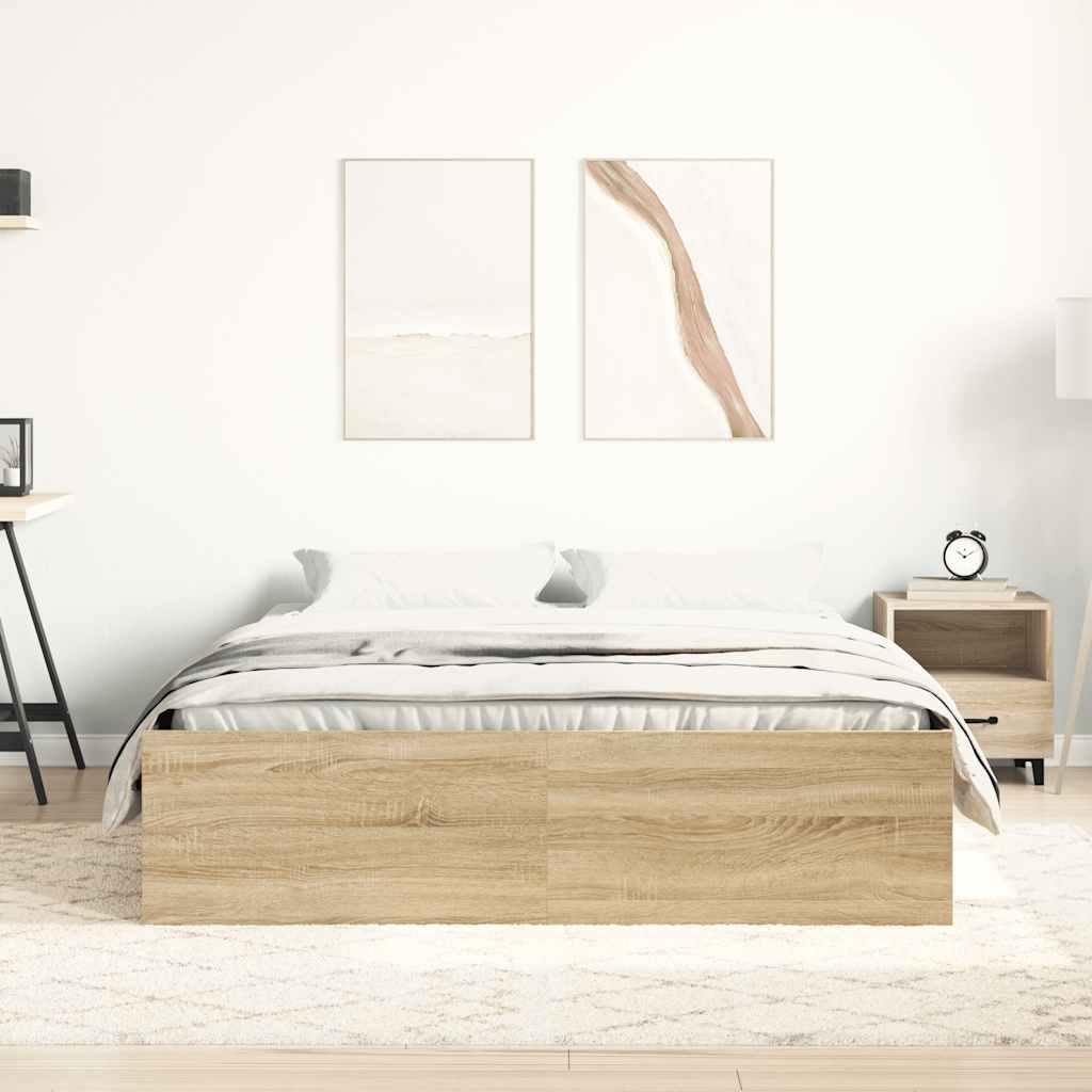 sengeramme 120x190 cm sonoma-eg