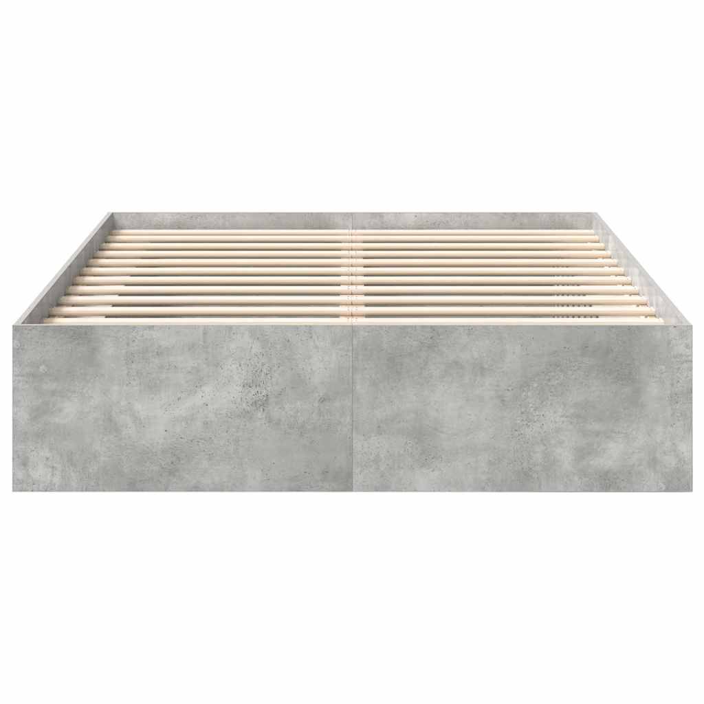 sengeramme 120x190 cm betongrå