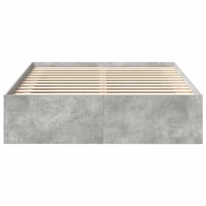 sengeramme 120x190 cm betongrå