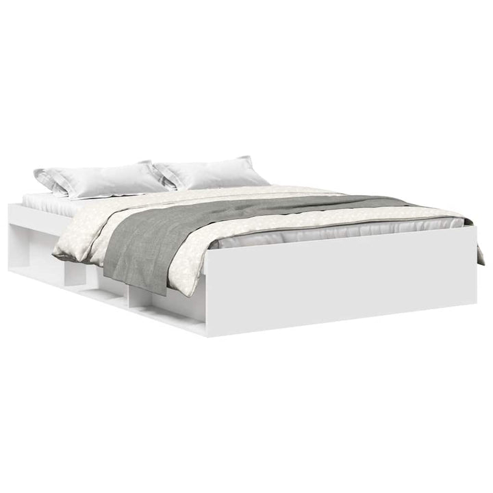 sengeramme 140x190 cm hvid