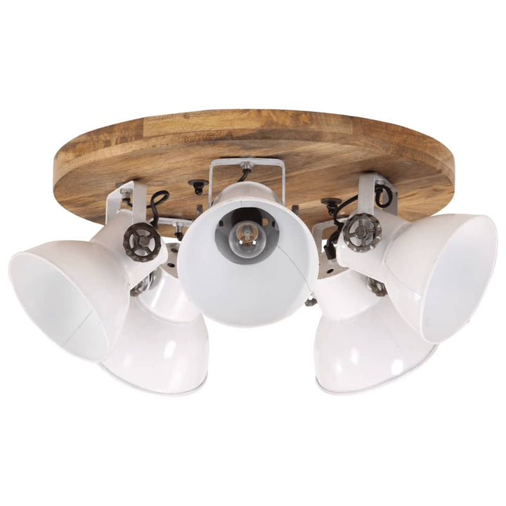 loftlampe 50x50x25 cm 25 W E27 hvid