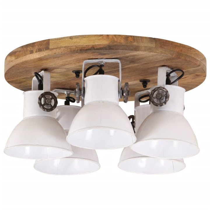 loftlampe 50x50x25 cm 25 W E27 hvid
