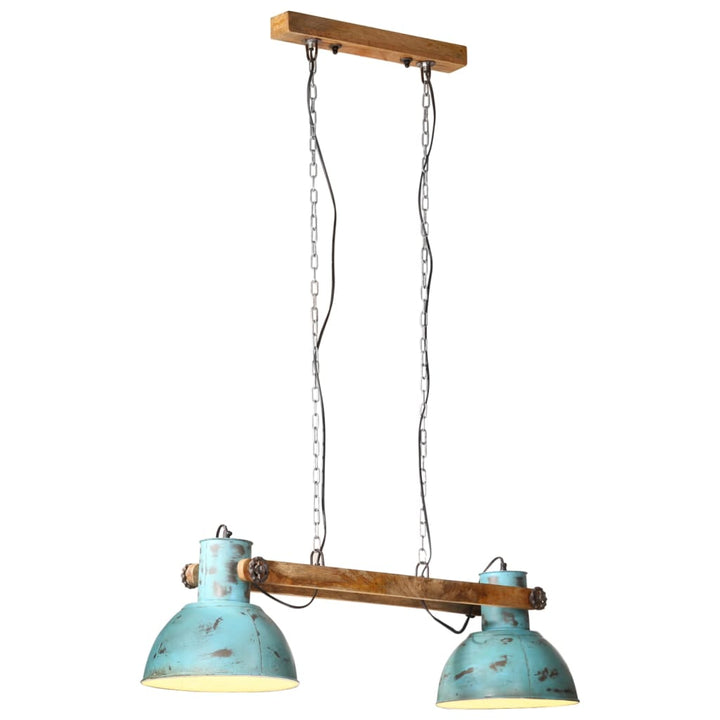 pendel 25 W 85x28x109 cm E27 rustik blå