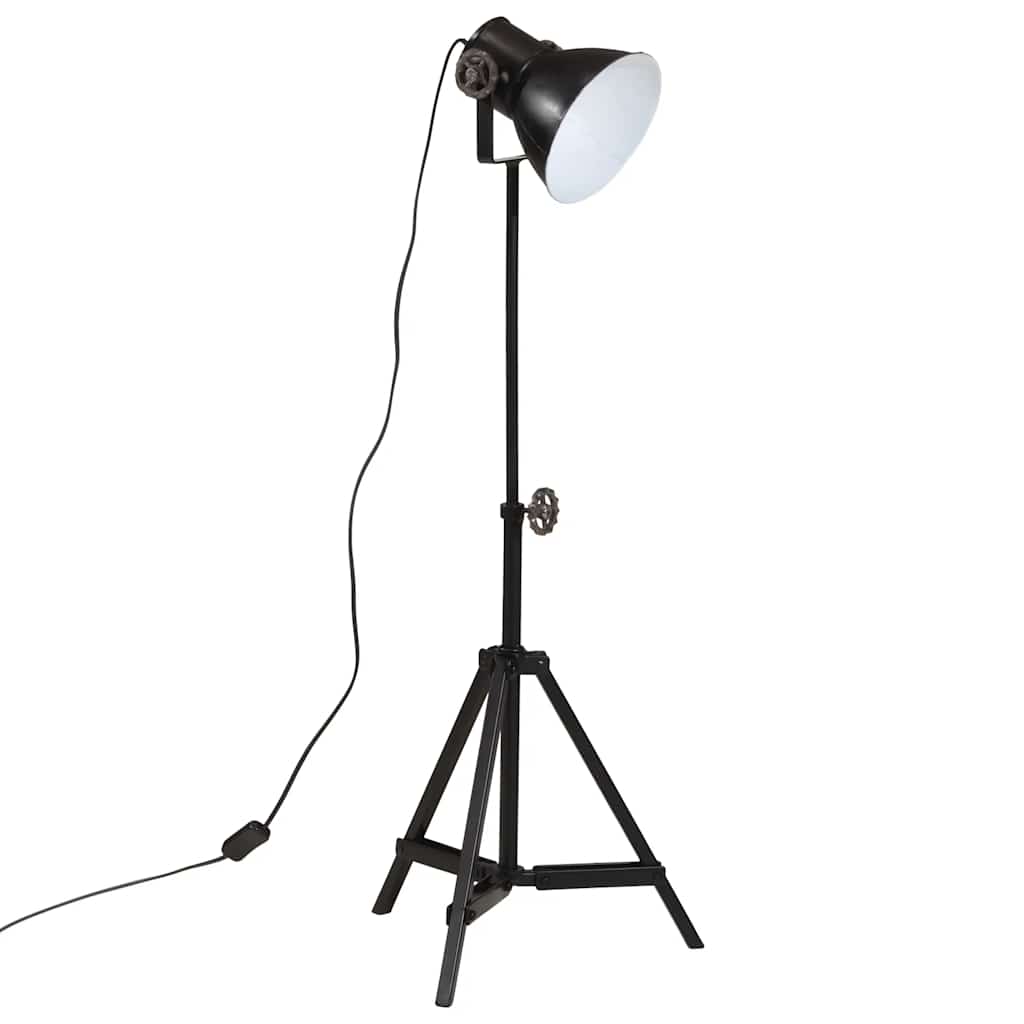 gulvlampe 35x35x65/95 cm 25 W E27 sort