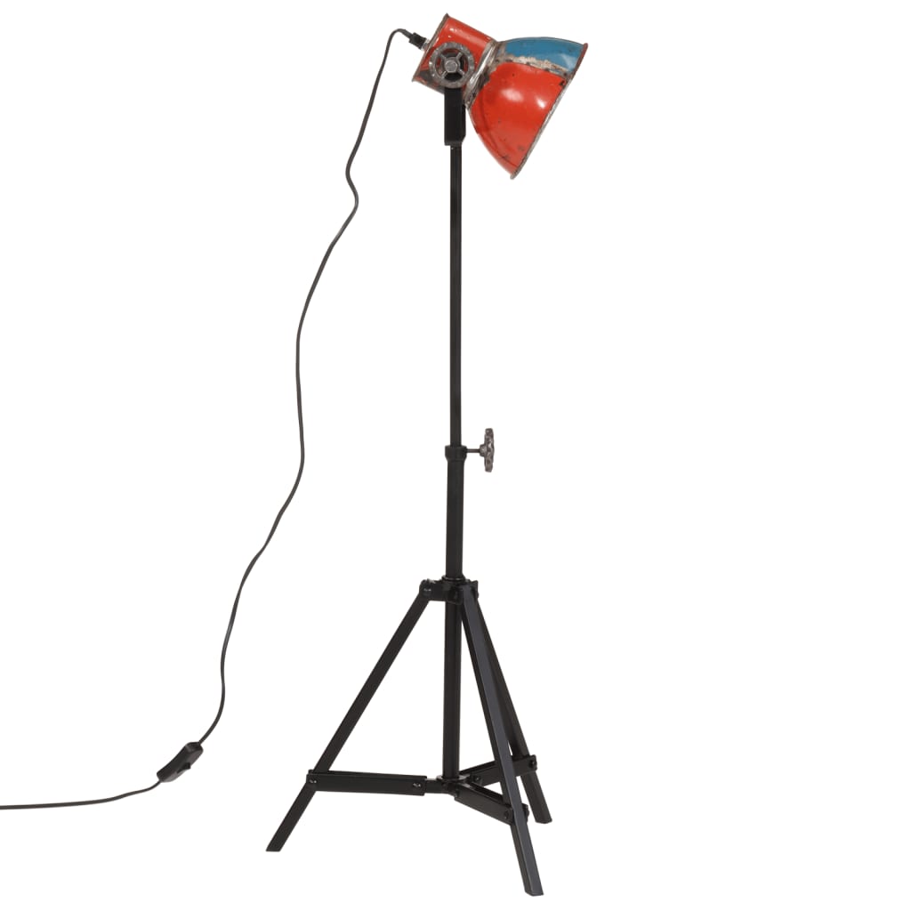 gulvlampe 35x35x65/95 cm 25 W E27 flerfarvet