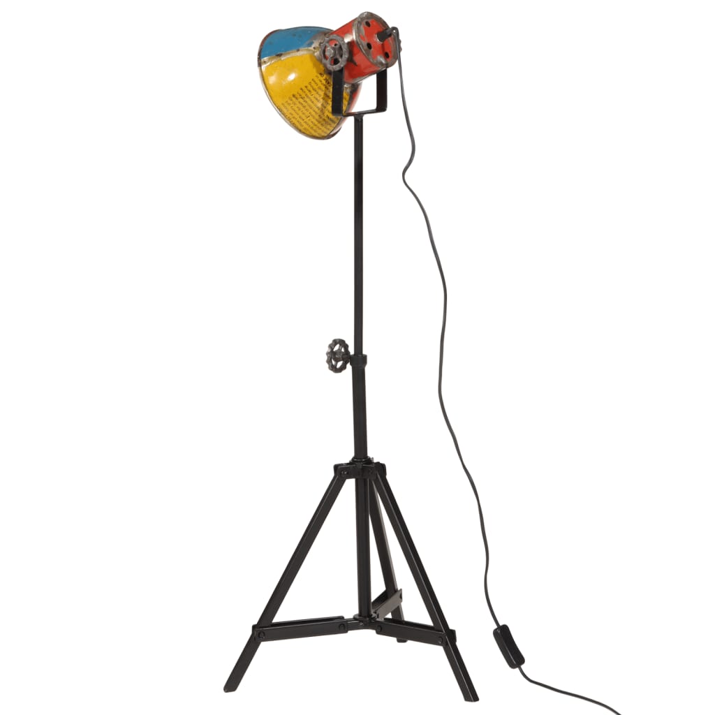 gulvlampe 35x35x65/95 cm 25 W E27 flerfarvet