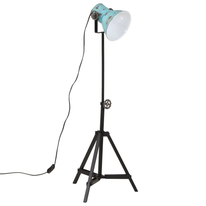gulvlampe 25 W 35x35x25 cm E27 rustik blå