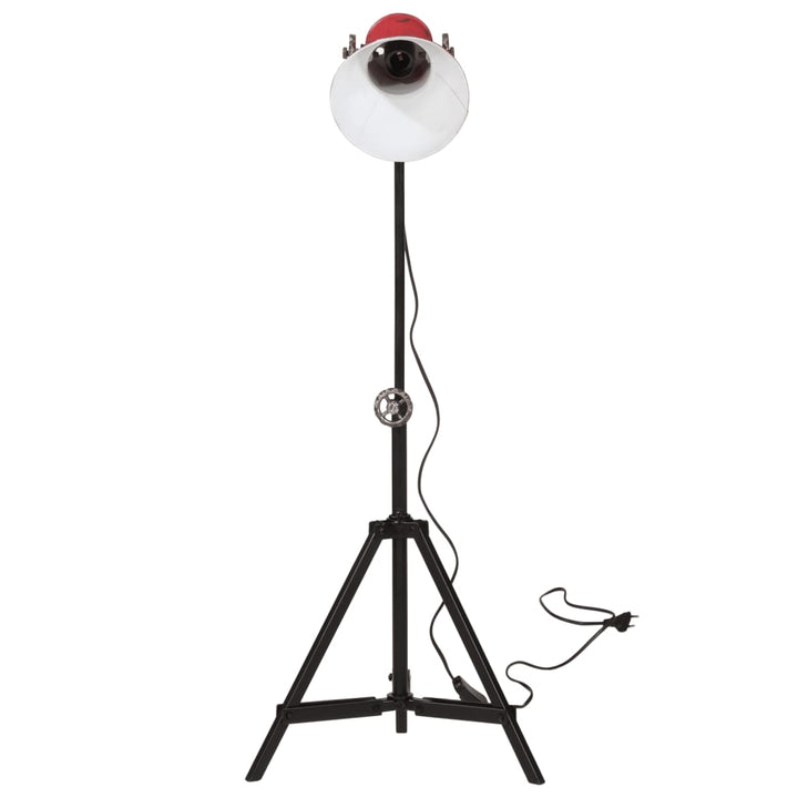 gulvlampe 25 W 35x35x65/95 cm E27 rustik rød