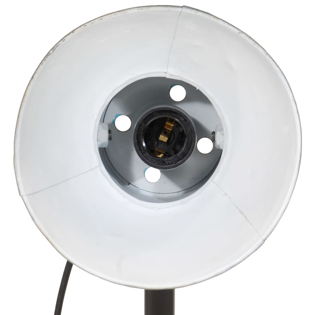 skrivebordslampe 25 W 17x17x60 cm E27 rustik blå